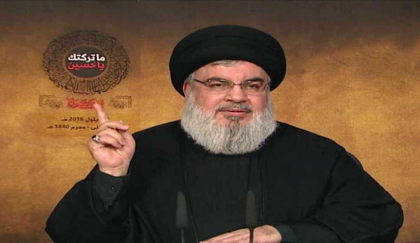 «نصرالله» مردم را به تجدید بیعت با امام حسین (ع) فراخواند