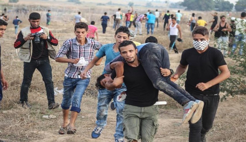 استشهاد 5 فلسطينين واصابة 170 أخرين شرق غزة

