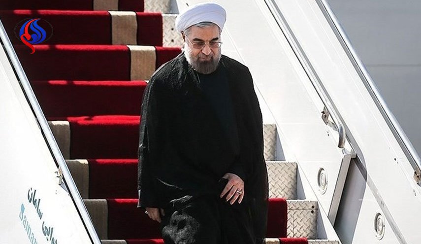 روحانی وارد نیویورک شد