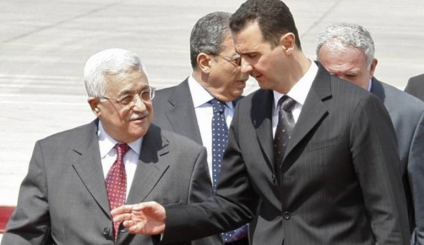 ماذا جاء في رسالة أبو مازن للرئيس السوري؟
