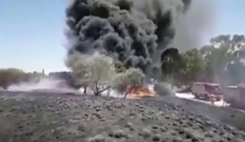 7 حرائق في 