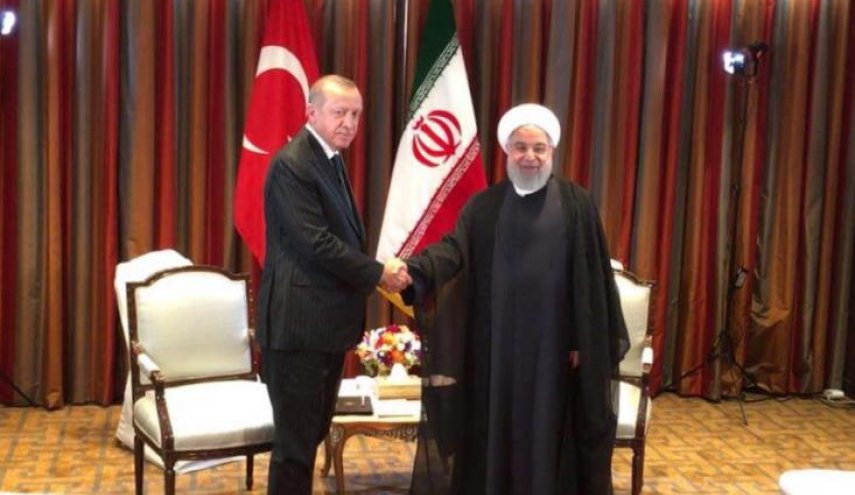 اردوغان با روحانی دیدار کرد