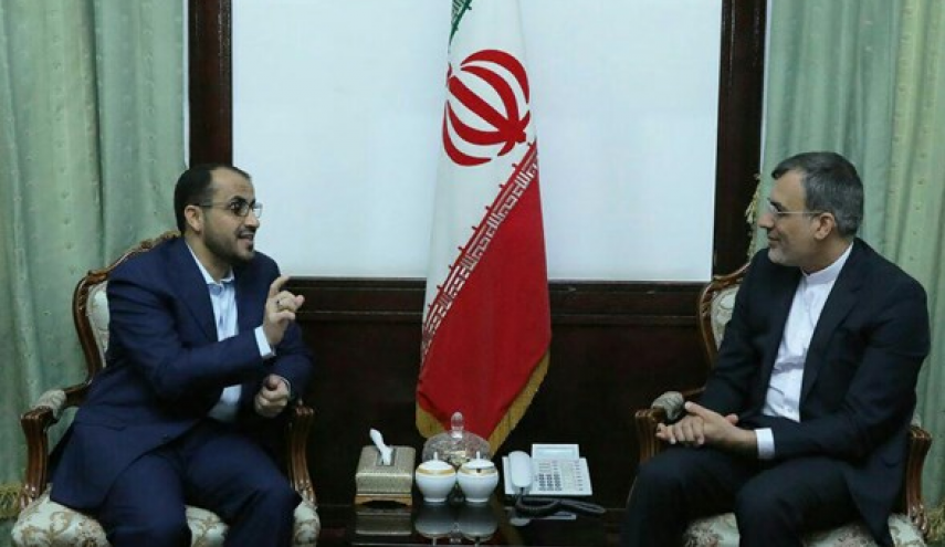 دیدار محمد عبدالسلام با جابری‌انصاری و رایزنی درباره آخرین تحولات مذاکرات صلح یمن