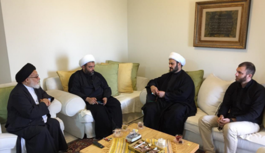 دیدار دبیرکل «نُجَباء» با نماینده رهبری در بیروت