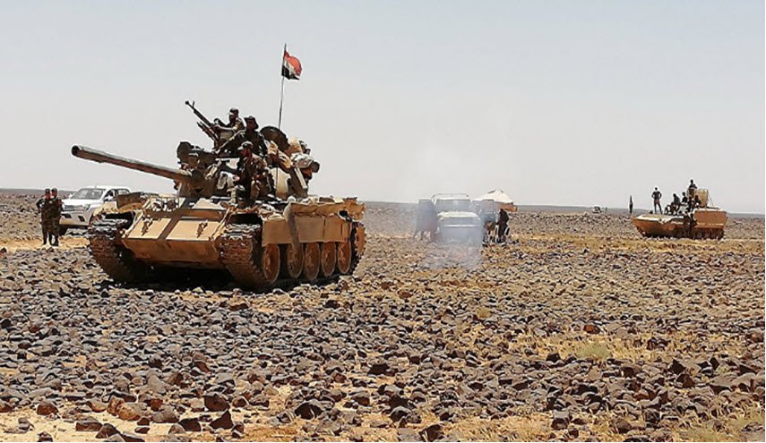 الجيش السوري يعزز انتشاره بعمق الجروف الصخرية في تلول الصفا 