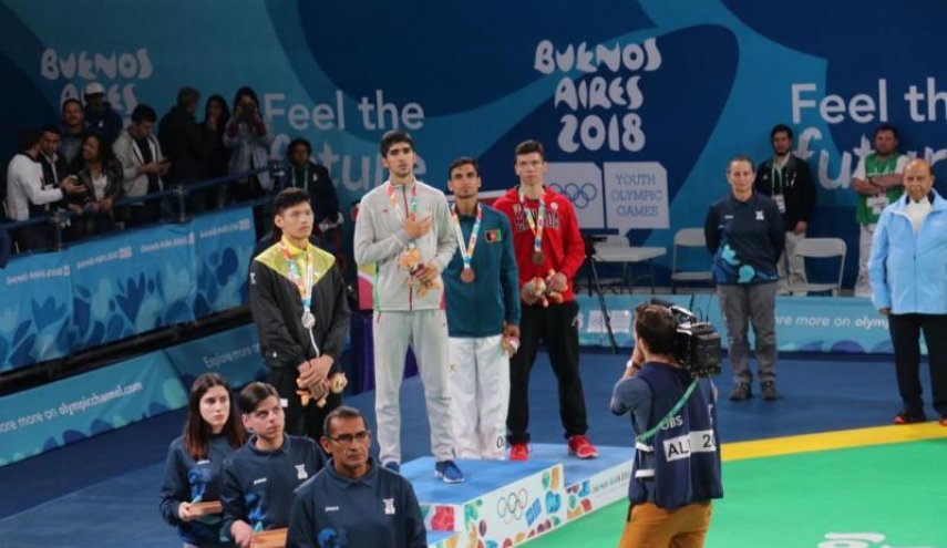 ايراني يتقلّد ذهبية التايكواندو