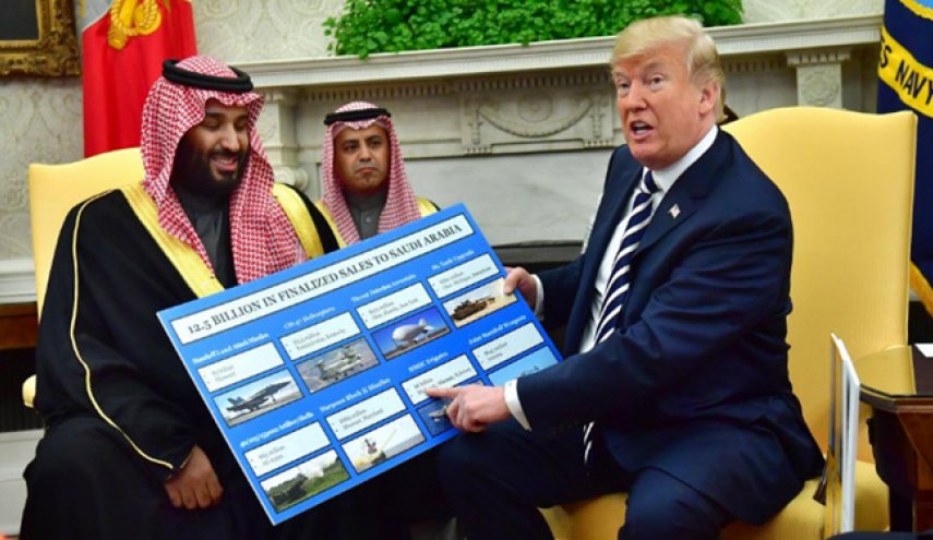 ترامب: أمريكا ستعاقب نفسها إذا أوقفت بيع السلاح للسعودية!