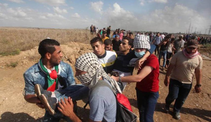 إصابة شاب باستهداف شمال قطاع غزة
