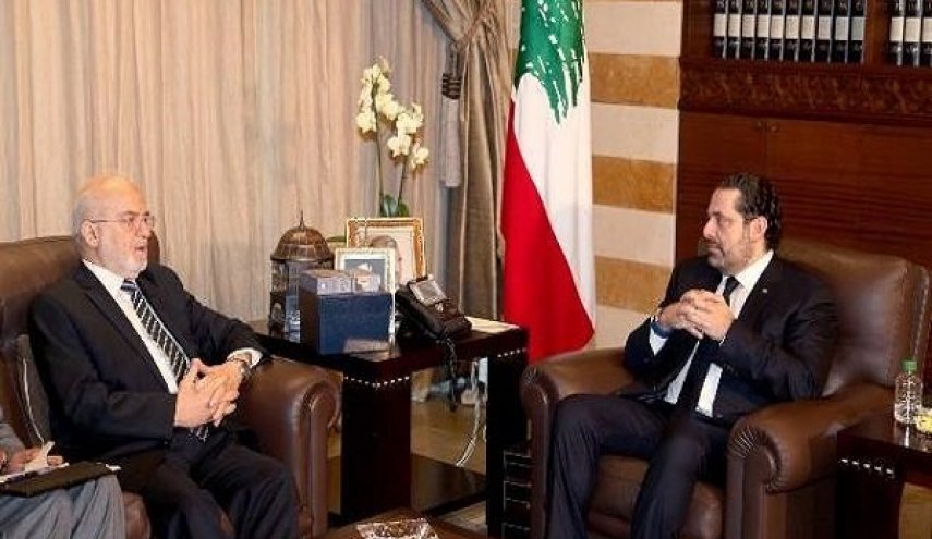 دیدار «سعد الحریری» و «ابراهیم الجعفری» در بیروت
