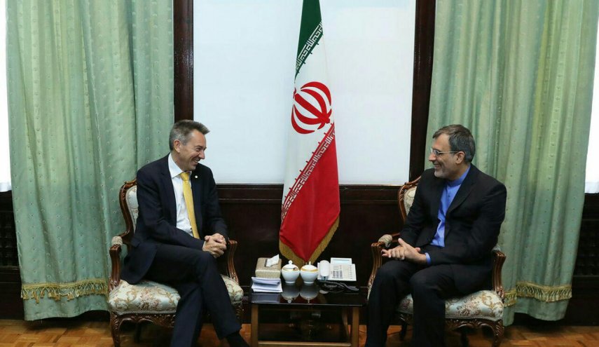 گفت‌وگوی رئیس کمیته بین‌المللی صلیب سرخ با جابری‌انصاری درباره سوریه و یمن