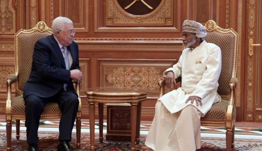 دیدار رئیس تشکیلات خودگردان فلسطین با سلطان عُمان