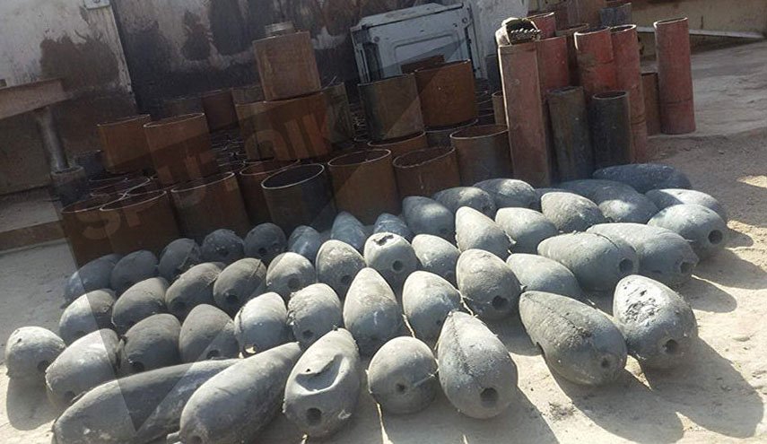 کشف مواد شیمیایی در مقرهای داعش در استان‌های الانبار و صلاح الدین عراق