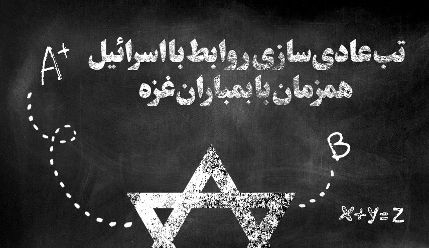 اینفوگرافیک/ تب عادی سازی روابط با اسرائیل همزمان با بمباران غزه
