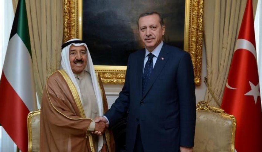 أمير الكويت يبرق أردوغان.. هذا ما جاء في البرقية
