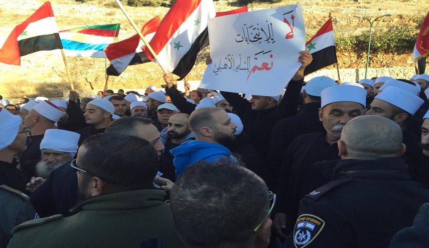 الجولان ينتصر ويرفض التطبيع وانتخابات الاحتلال