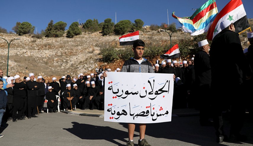 رئيس لبنان الاسبق يبعث برسالة لأهالي الجولان السوري المحتل