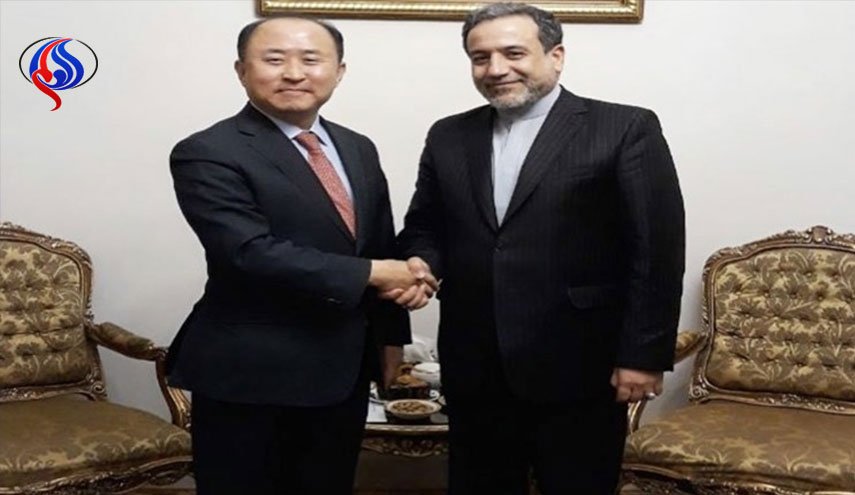 تشریح جزییات معافیت از تحریم های آمریکا در دیدار معاون وزیر خارجه کره جنوبی با عراقچی