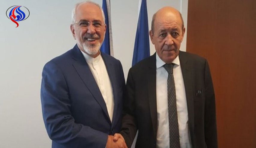 لودریان خطاب به ظریف: باید راهی برای معامله با ایران پیدا کنیم