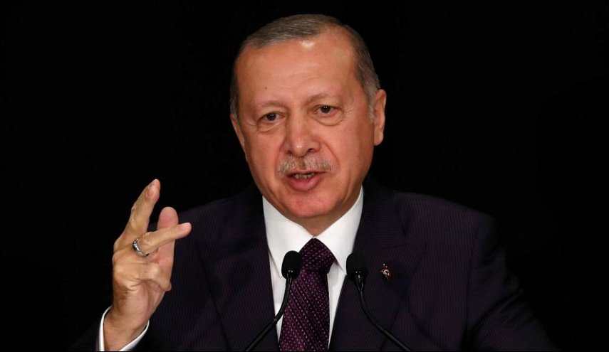 اردوغان: عملیات نظامی شرق فرات طی چند روز آینده کلید می خورد