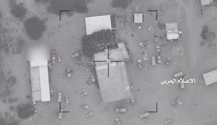 استهداف معسكر تدريبي للغزاة في مارب وكسر زحفهم في عسير