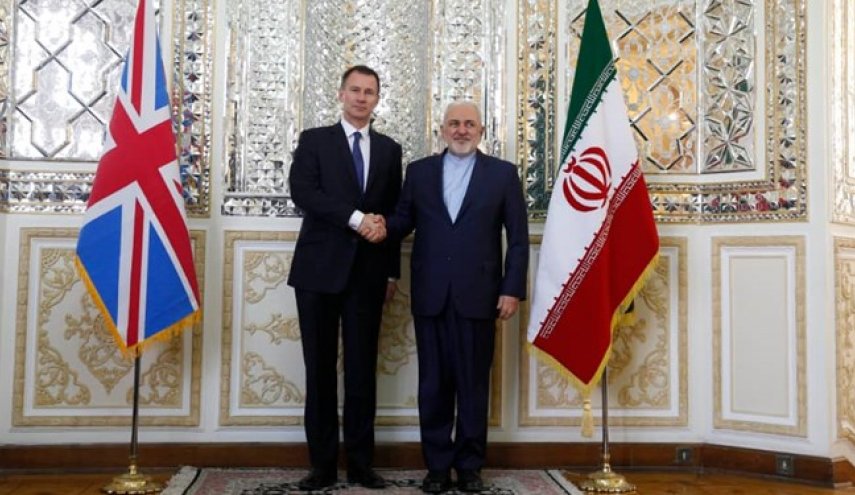 جرمی هانت با ظریف دیدار کرد