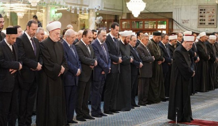 الرئيس الأسد في الاحتفال بذكرى المولد النبوي الشريف