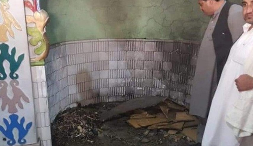 انفجار یک بمب در مسجد بلوچستان پاکستان + عکس
