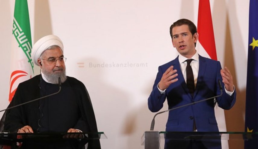 واکنش صدراعظم اتریش به اظهارات «روحانی» علیه رژیم صهیونیستی
