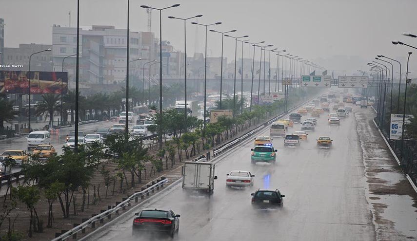 شاهد.. حصيلة الحالة المطرية في جميع محافظات العراق