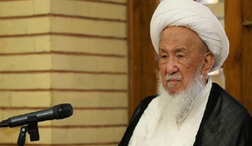 المرجع الفياض يتعرض لوعكة صحية تعطل درسه العلمي