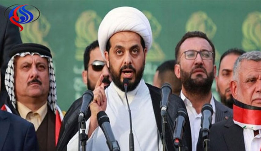 «الخزعلی» خواستار شرکت «الحشد الشعبی» در تامین امنیت مرزهای عراق شد