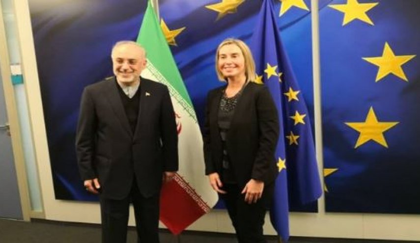 اتحادیه اروپا: صالحی و موگرینی بر عزم خود برای حفظ برجام تأکید کردند
