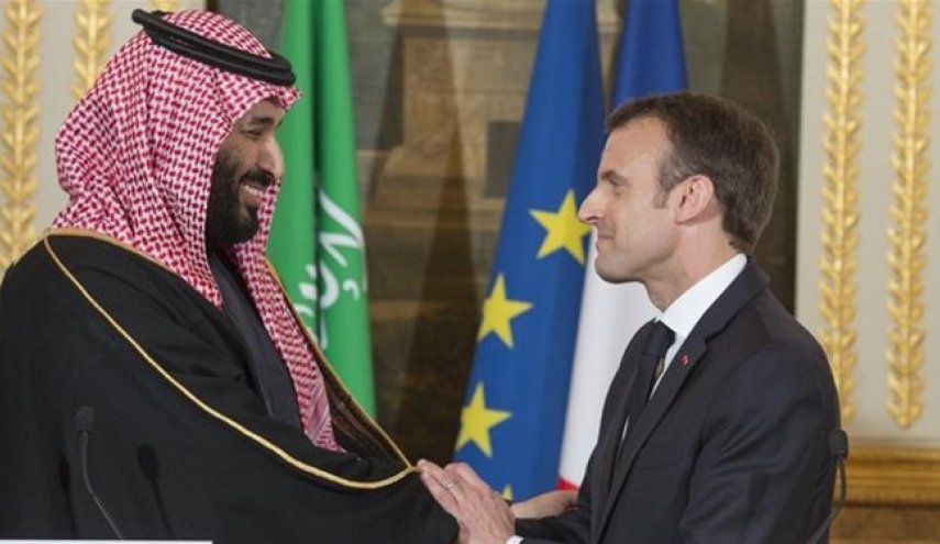 ماکرون با بن‌سلمان دیدار می‌کند