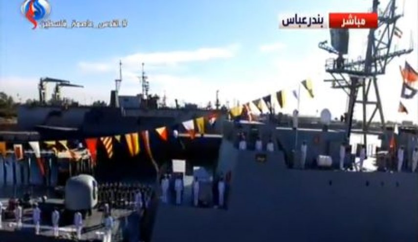 ناوشکن سهند به ناوگان نیروی دریایی ارتش ملحق شد
