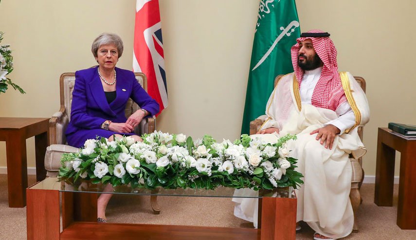بازتاب حواشی دیدار «می» و «بن سلمان» در رسانه‌های انگلیس