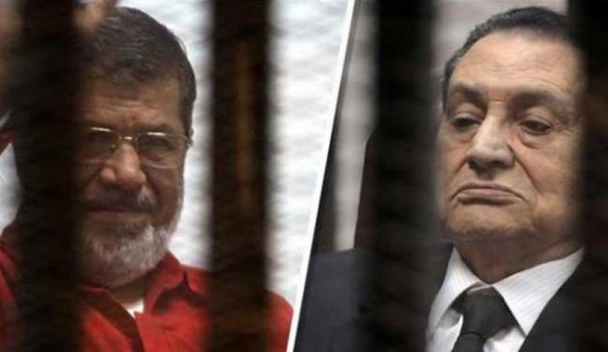 «حسنی مبارک» در دادگاه «محمد مرسی» حاضر نشد
