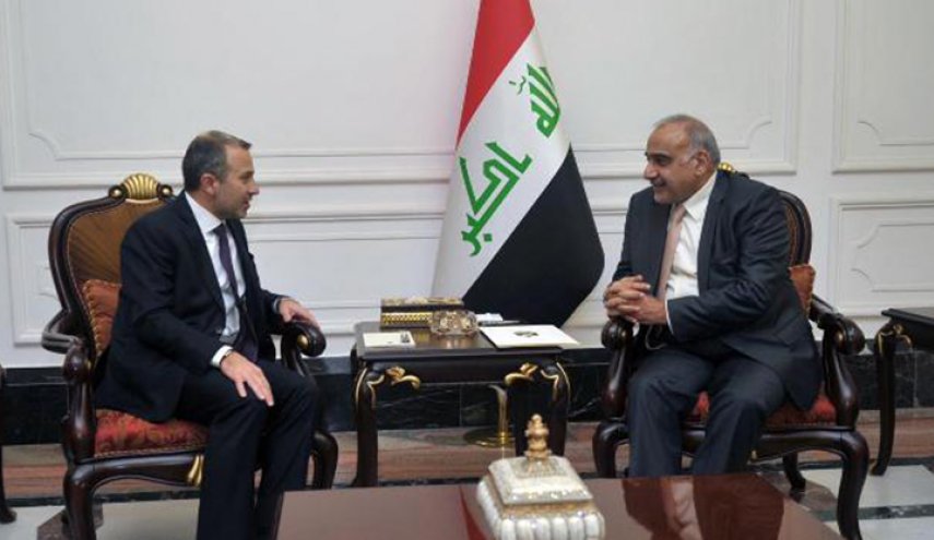 باسيل يعد عبد المهدي برفع الفيزا للعراقيين