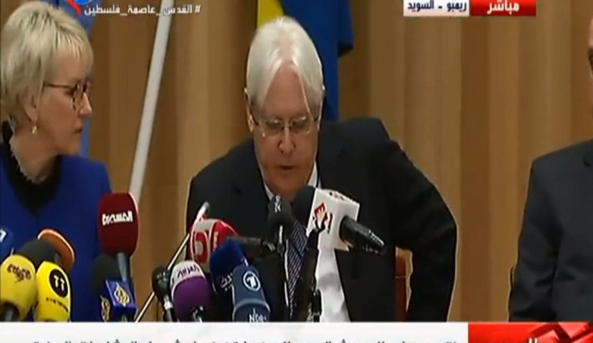 آغاز مذاکرات صلح یمن در سوئد/ گریفیث: توافق مبادله اسرا  و زندانیان بین دو طرف منازعه در یمن امضا شد