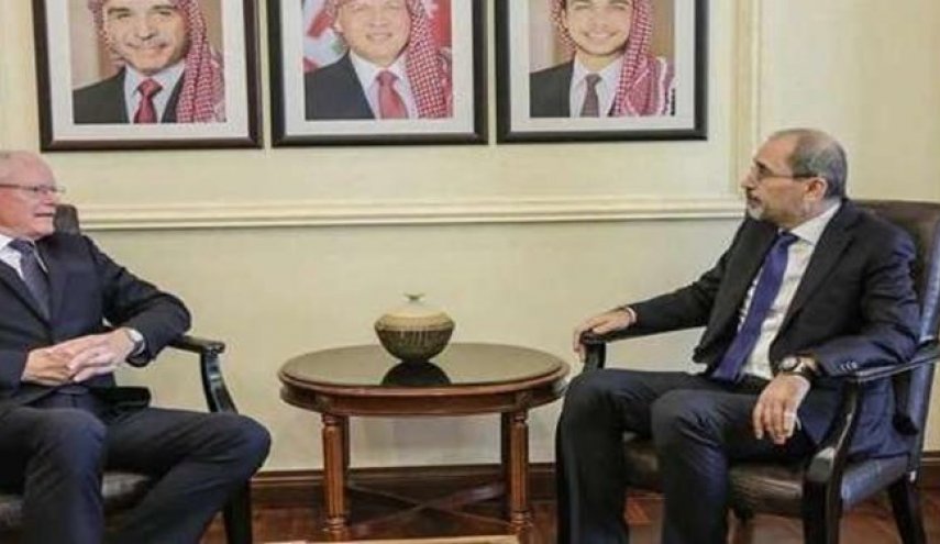 دیدار فرستاده آمریکا به سوریه با وزیر خارجه اردن
