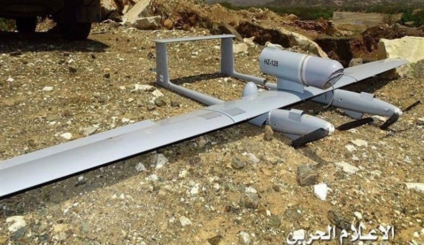 سرنگونی پهپاد جاسوسی ائتلاف متجاوز سعودی در مرز یمن

