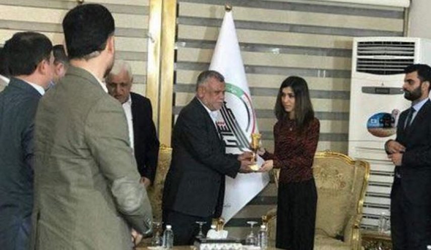 دیدار برنده جایزه صلح نوبل با هادی العامری و فالح الفیاض