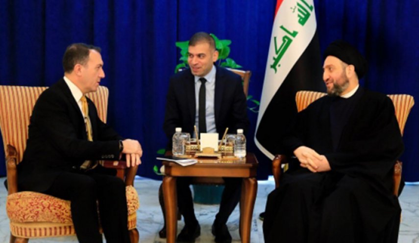 السيد عمار الحكيم يشدد للسفير التركي على إحترام سيادة العراق