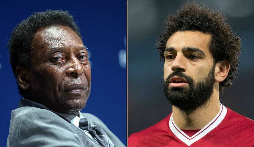 بيليه يشيد بصلاح ويكشف فرص منتخب مصر في الفوز بكأس العالم