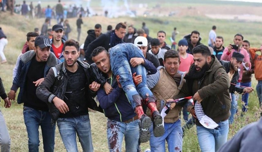 راهپیمایی بازگشت؛حماس جنایت علیه فلسطینیان و روزنامه نگاران را محکوم کرد