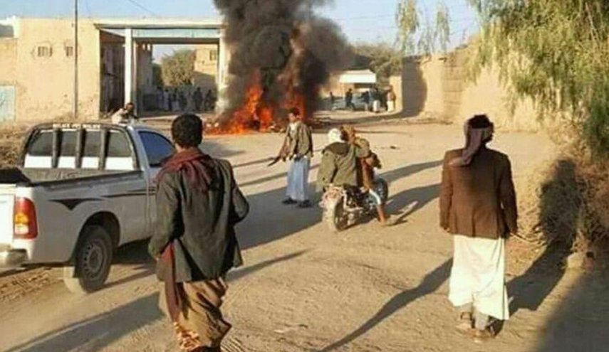 شاهد بالصور.. الجيش اليمني يتوعد طيران العدوان و يُسقط طائرة