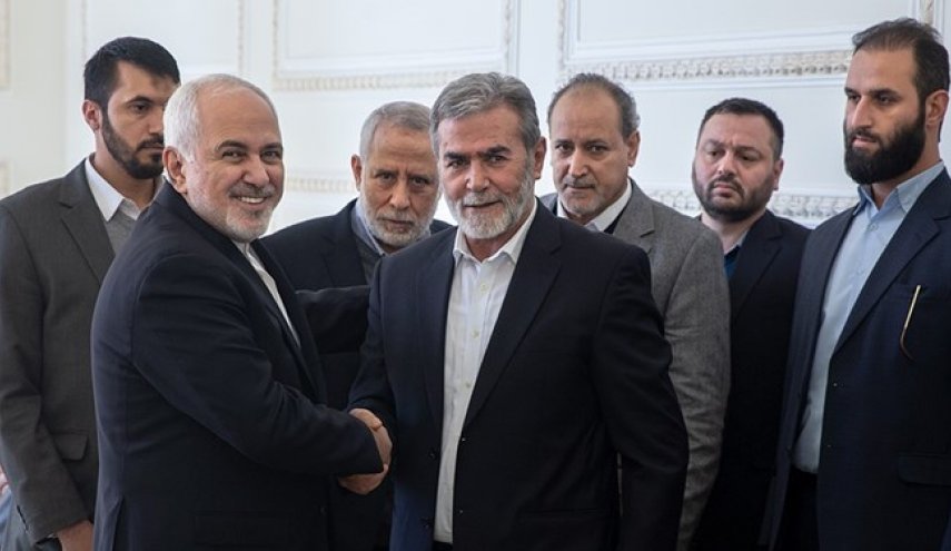 دبیرکل جنبش جهاد اسلامی فلسطین با ظریف دیدار کرد
