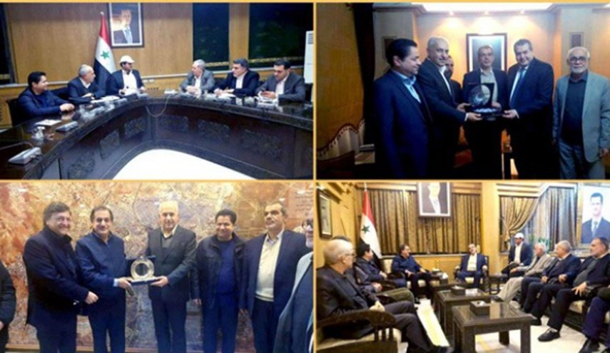 إنشاء مركز تجاري ايراني في دمشق قريباً