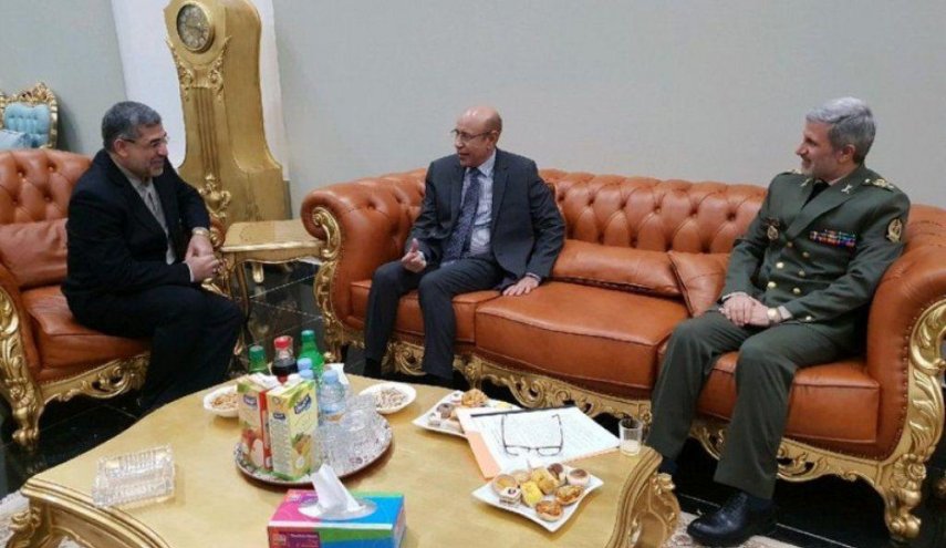 وزیر دفاع ایران وارد موریتانی شد
