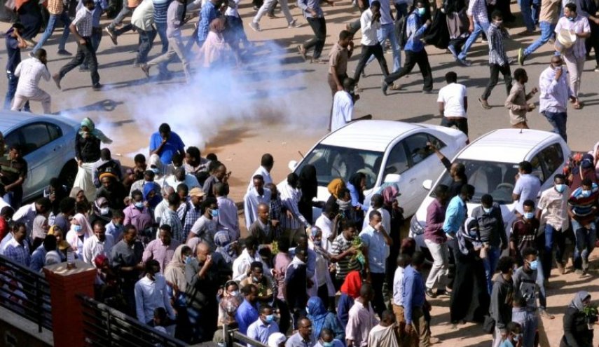 یک کشته و 6 زخمی در تظاهرات سودان 