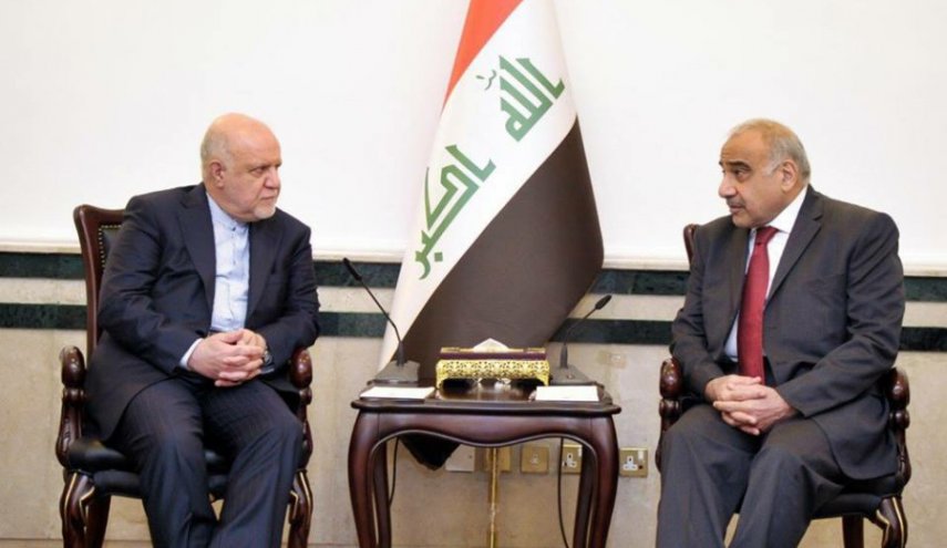 عبدالمهدی بر گسترش روابط با ایران در بخش نفت و گاز تاکید کرد